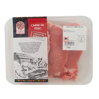 Gusturi romanesti | Cotlet de porc cu os  kg
