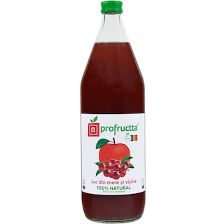 Profructta | Suc natural de mere si visine 1L