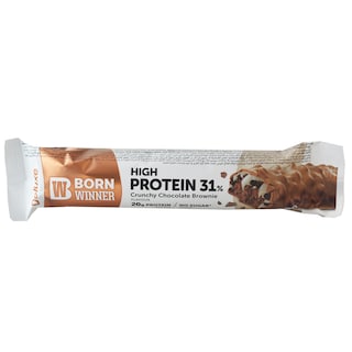 Born Winner | Baton proteic brownie ciocolata crocanta 55g