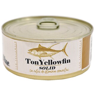 Marina Blue | Ton yellowfin solid in ulei de floarea soarelui 160g