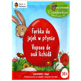 Heitmann | Vopsea de oua lichida rosie 10ml