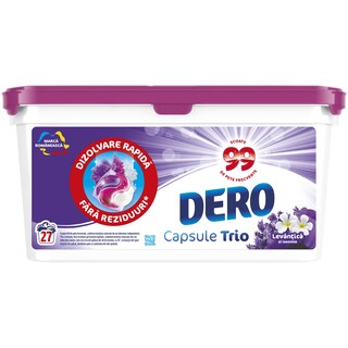 Dero | Detergent Levantica si iasomie 27 Capsule Trio
