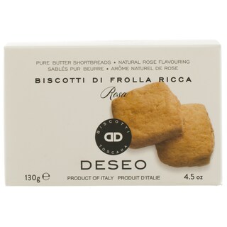 Deseo | Biscuiti cu aroma de trandafir 130g