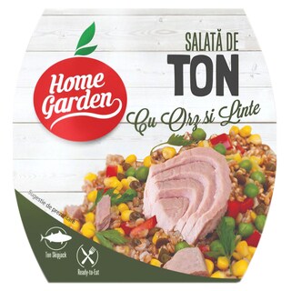 Home Garden | Salata de ton cu orz si linte 160g