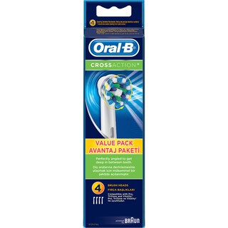 Oral-B | Cross Action | Rezerve periuta de dinti electrica, 4 bucati