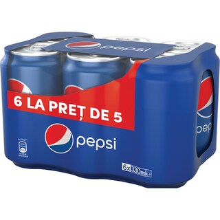 Pepsi Cola | Bautura racoritoare carbogazoasa 6x330ml