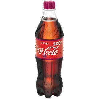 Coca-Cola | Bautura carbogazoasa cu aroma de cirese 500ml