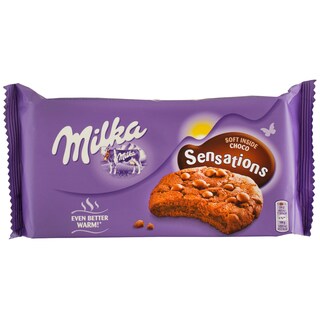 Milka | Fursecuri cu cacao si ciocolata Sensations 156g