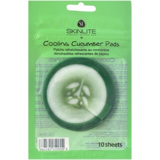 Skinlite | Dischete revitalizante cu extract de castravete, 10 bucati