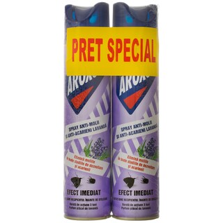 Aroxol | Spray antimolii si acarieni  2x250ml