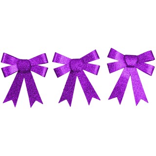 Sentexim | Set 3 fundite de 10cm cu sclipici