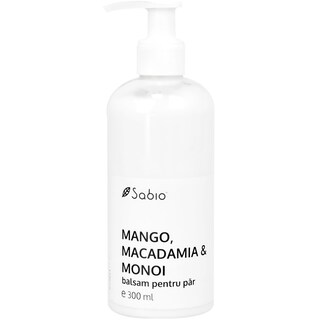 Sabio | Balsam pentru par cu mango, macadamia si monoi 300ml