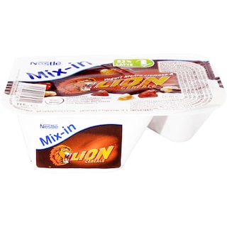 Lion | Mix | Iaurt cu cereale Lion invelite in caramel si cacao 115g