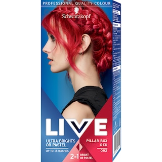 Live | Color | Nuantator pentru par Pillar Box Red 092