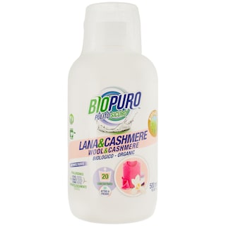 BIOPURO | Detergent de rufe hipoalergen bio pentru lana si casmir 500ml