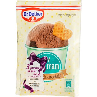 Dr. Oetker | Pachet cu praf de inghetata cu gust de ciocolata 3x69g