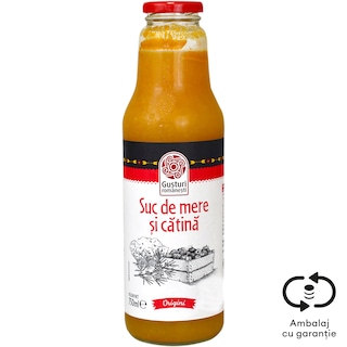Gusturi romanesti | Suc de mere si catina  750ml