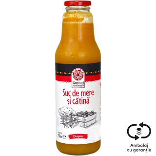 Gusturi romanesti | Suc de mere si catina 750ml