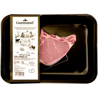 (vrac) | Cotlet cu os de porc mangalita