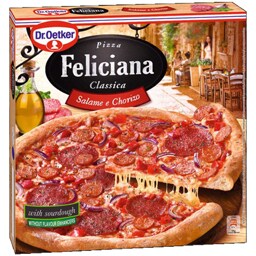 Pizza Salame e Chorizo 320g