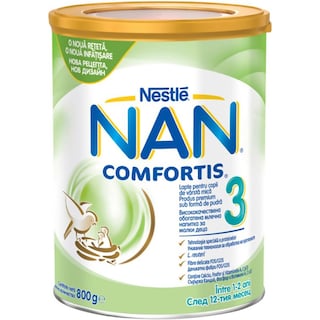 NAN Comfortis | Lapte praf Comfortis 3, intre 1-2 ani 800g