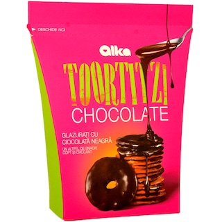 Toortitzi | Toortitzi cu ciocolata neagra 100g