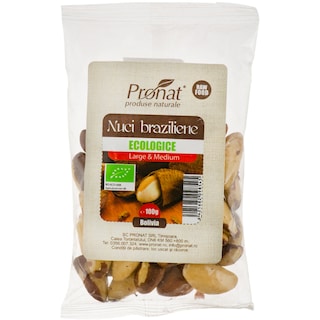 Pronat | Nuci braziliene bio 100g