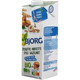 Bjorg | Bautura vegetala bio din grau spelta si alune de padure 1L