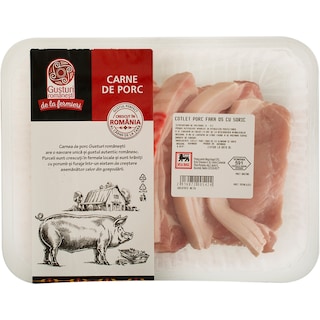 Gusturi romanesti | Cotlet fara os cu slanina si sorici kg