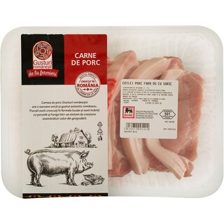 Gusturi romanesti | Cotlet fara os cu slanina si sorici kg