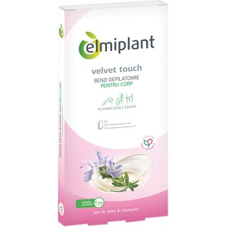 Elmiplant | Benzi depilatoare pentru corp 12 bucati