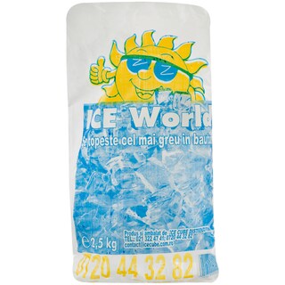 Ice World | Gheata cuburi 2.5kg