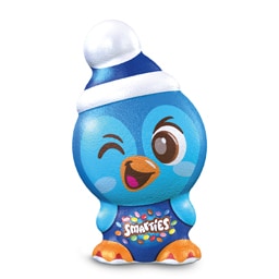 Smarties | Figurina Pinguin de ciocolata cu lapte cu bomboane glazurate 85g