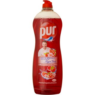 Pur | Detergent pentru vase cu aroma de zmeura&coacaze negre 900ml
