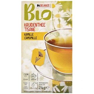 Delhaize Bio | Ceai bio de musetel 20x1.2g