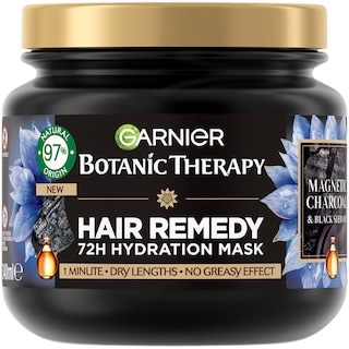 Garnier | Botanic Therapy | Masca de par Magnetic Charcoal & Black Seed Oil 340ml
