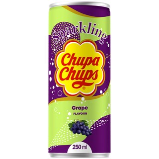 Chupa Chups | Bautura racoritoare carbogazoasa cu aroma de struguri 250ml