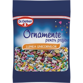 Dr. Oetker | Ornamente pentru prajituri Lumea Unicornilor 30g