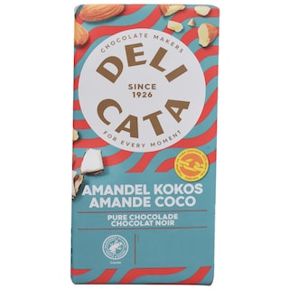 Delicata | Ciocolata cu migdale si cocos 150g