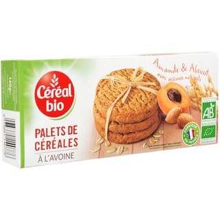 Cereal Bio | Paleuri de cereale cu ovaz, migdale si caise 140g