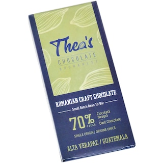 THEA'S | Ciocolata neagra 70% Guatemala 50g