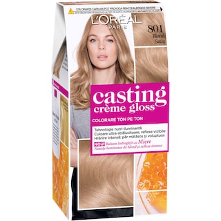 L'Oreal Paris | Casting | Vopsea par blond satine 801