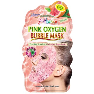 7th Heaven | Masca spumanta roz detoxifianta cu grapefruit si zmeura 10ml