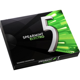 Five | Guma de mestecat Electro Tingling Spearmint 31g