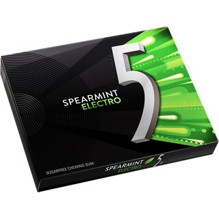 Five | Guma de mestecat Electro Tingling Spearmint 31g