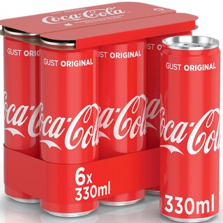 Coca-Cola Gust Original | Bautura racoritoare carbogazoasa  6x330ml