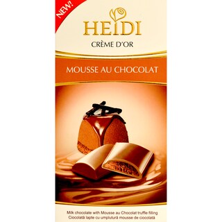 Heidi | Ciocolata cu lapte cu mousse de ciocolata 90g