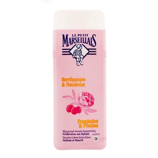 Le Petit Marseillais | Gel de dus cu zmeura si bujori 400ml