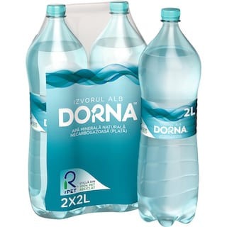 Izvorul Alb | Apa minerala naturala plata 2x2L