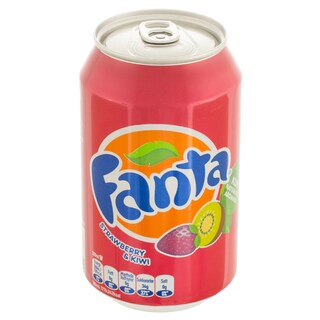 Fanta | Bautura carbogazoasa capsuni si kiwi 330ml